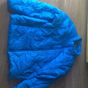 XL Light Weight Blue Puffy Coat